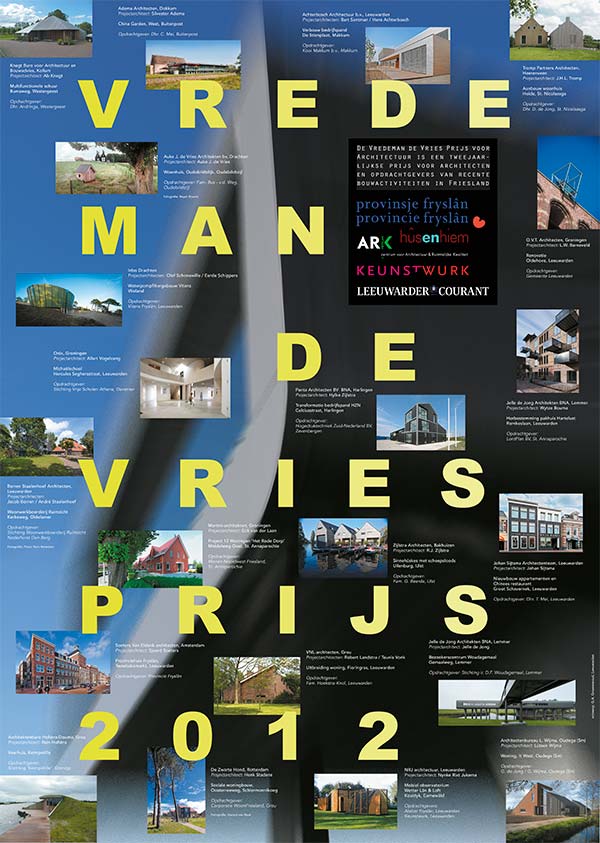 affiche Vredeman de Vries prijs 2012